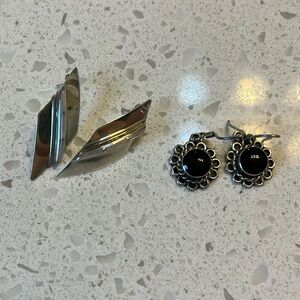 Teme Taxco silver earrings